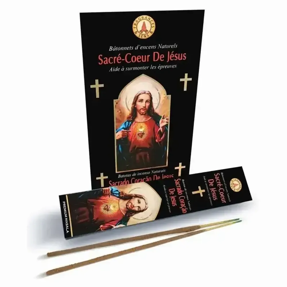 Senteurs - Encens Fragrances & Sens Sacré-Coeur de Jésus masala 15g - ARABESK
