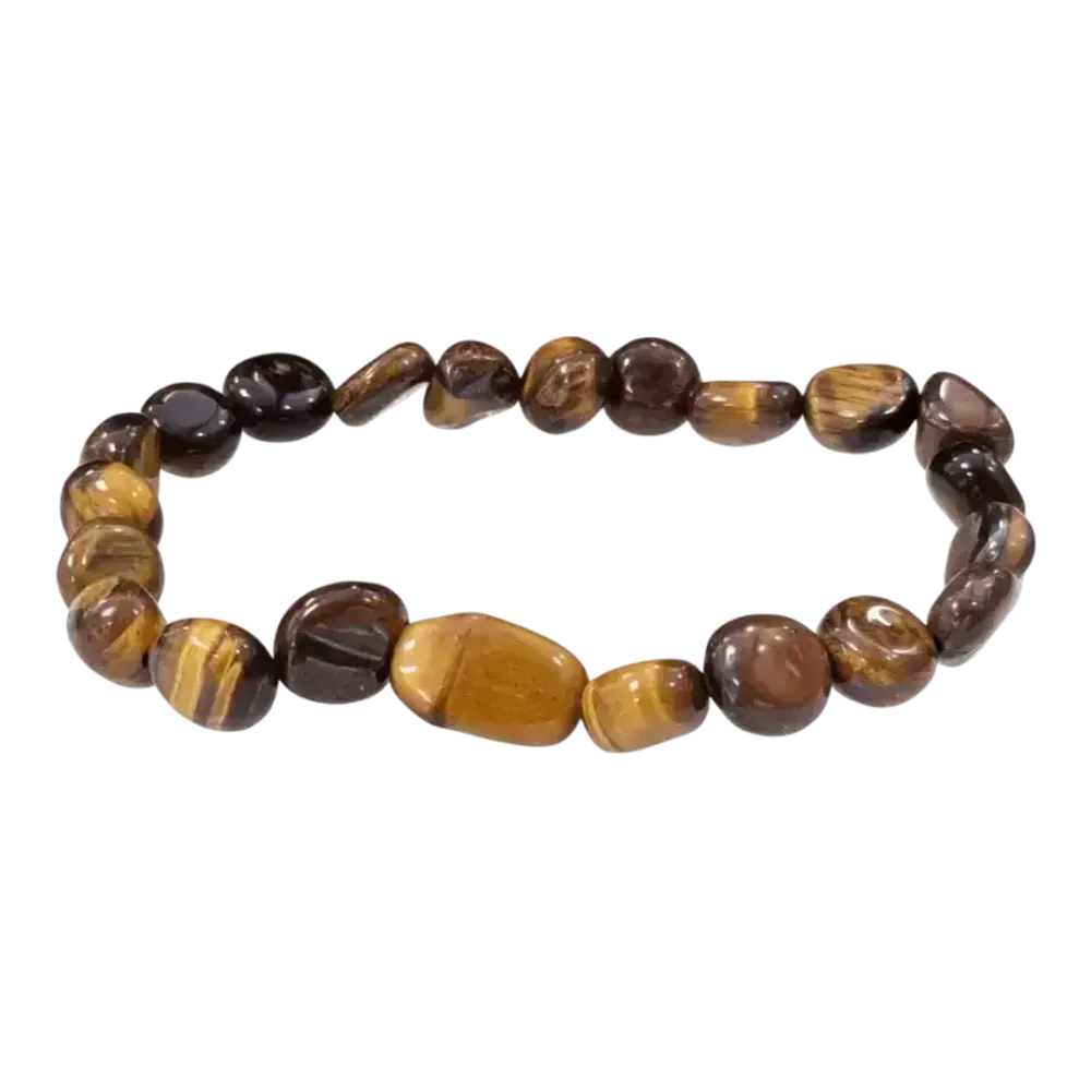 Bracelets - Bracelet Oeil du tigre A pierres roulées - ARABESK