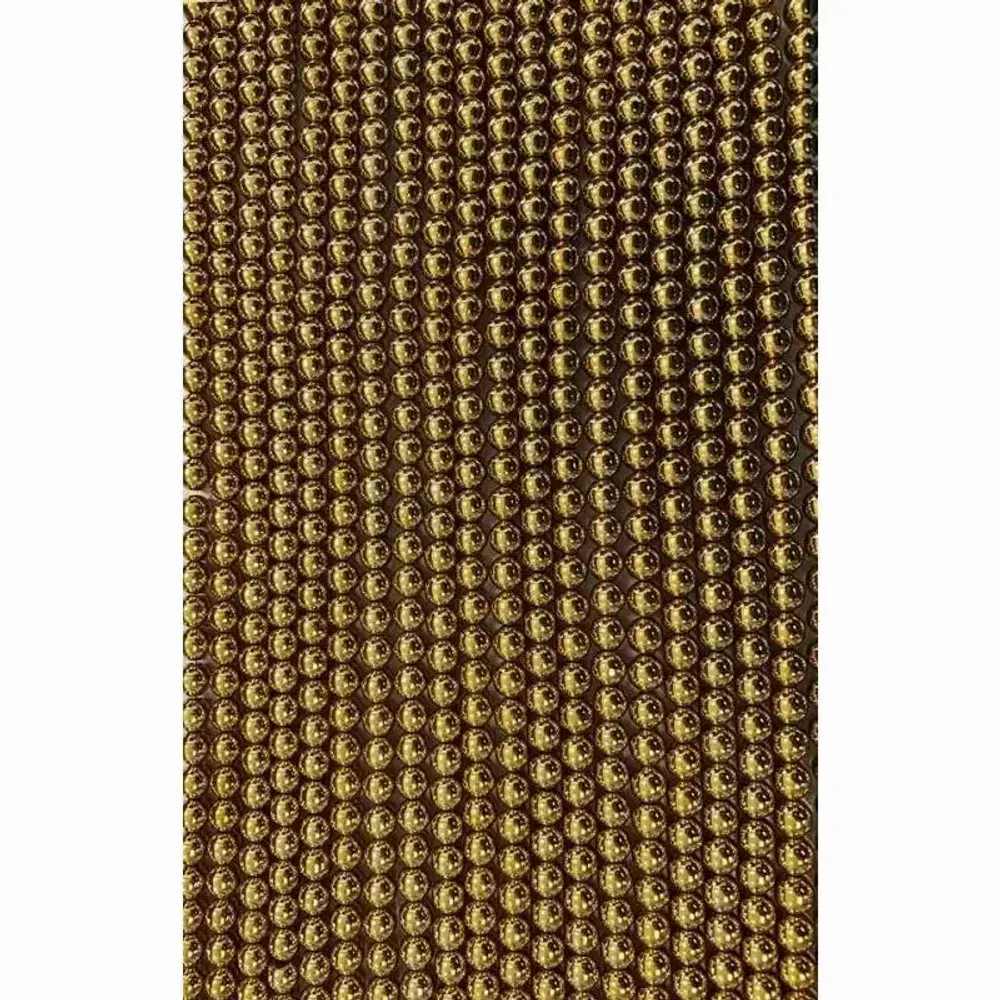 Jewelry - Gold Hematite A 6mm pearls on string - ARABESK