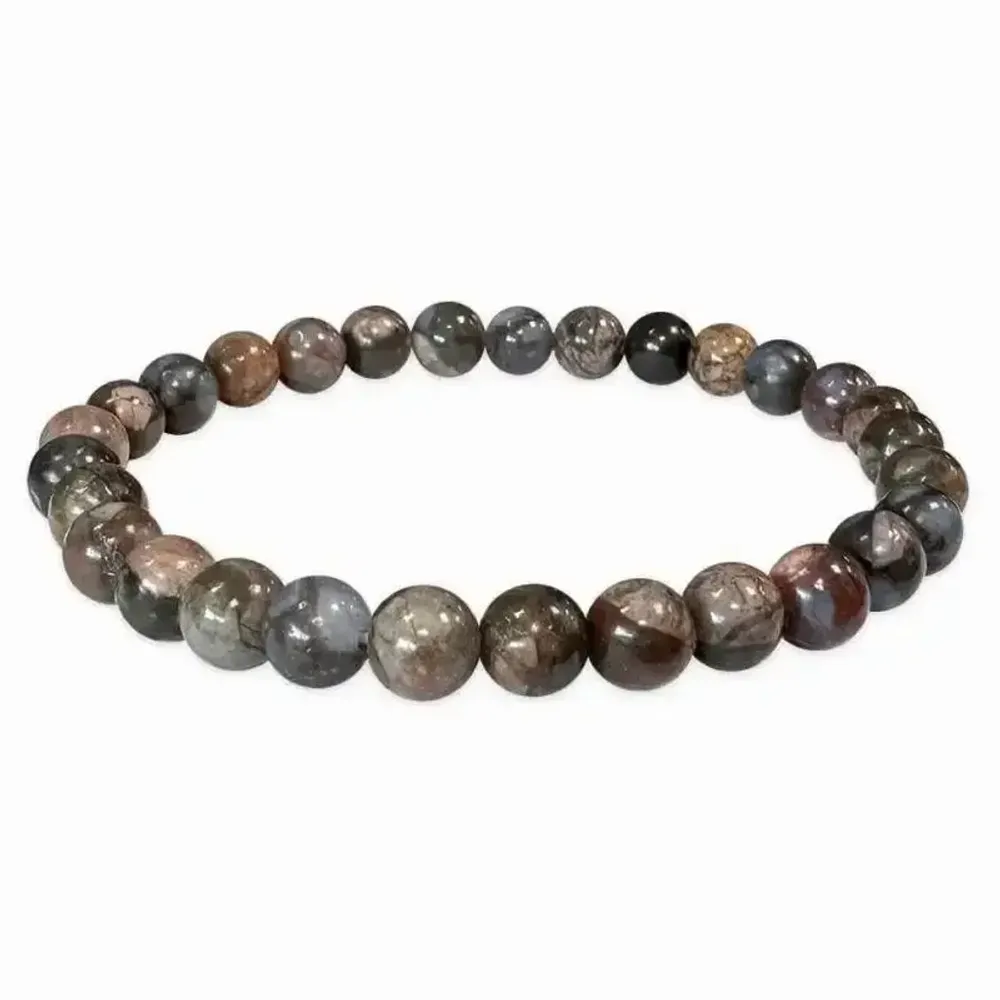 Bracelets - Bracelet Liberite Bleue A perles 6mm - ARABESK