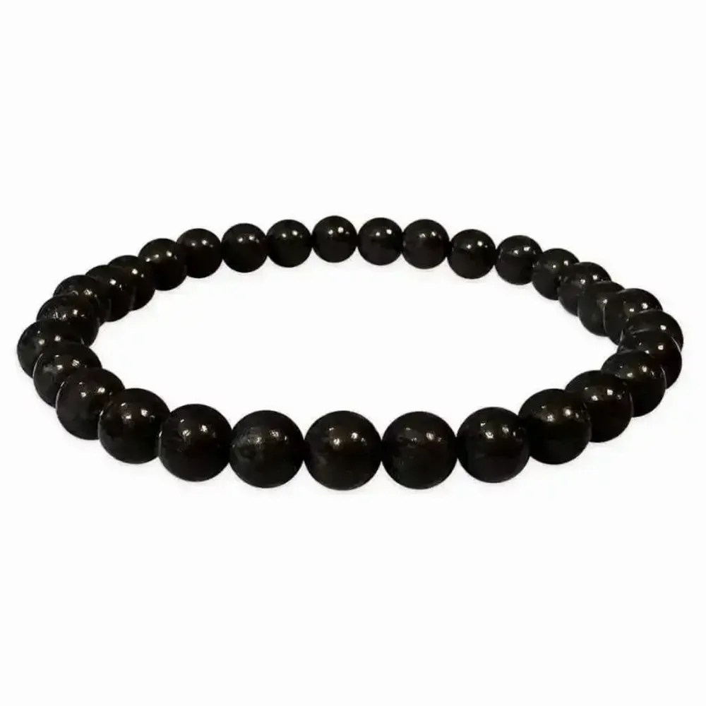 Bracelets - Bracelet Jais A perles 6mm - ARABESK