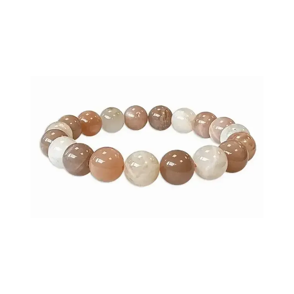 Bracelets - Bracelet Multicolored Moonstone A beads 10mm - ARABESK