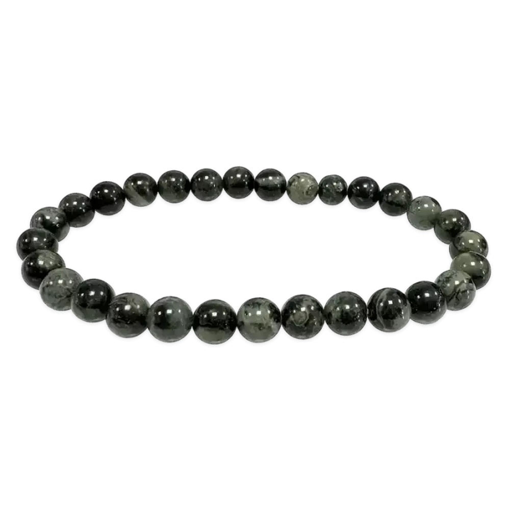 Bracelets - Kambaba Jasper bracelet beads 6-7mm - ARABESK