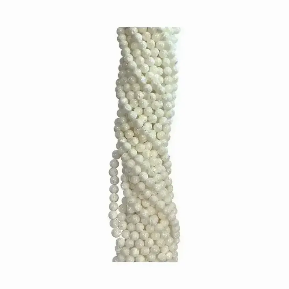Bijoux - Nacre A perles 6mm sur fil 40cm - ARABESK