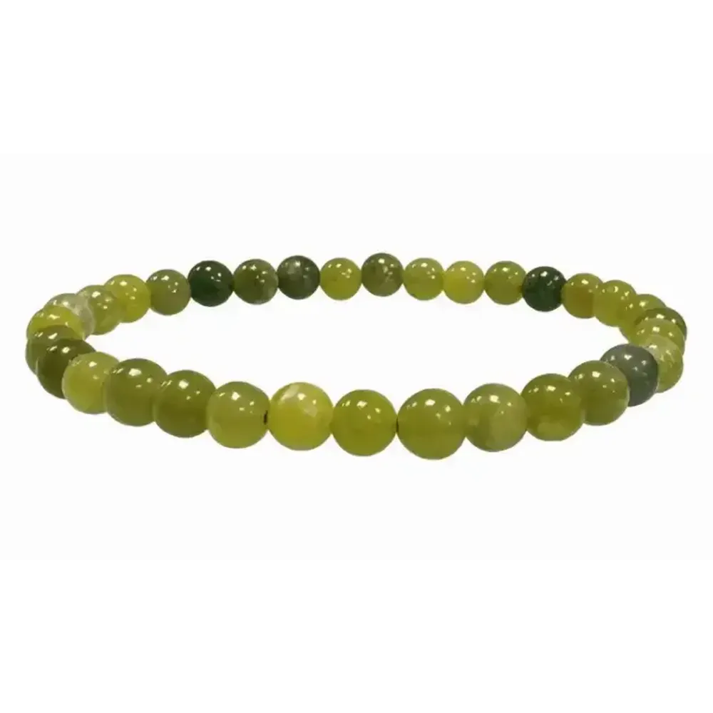Bracelets - Bracelet Jade du Canada perles 6mm - ARABESK