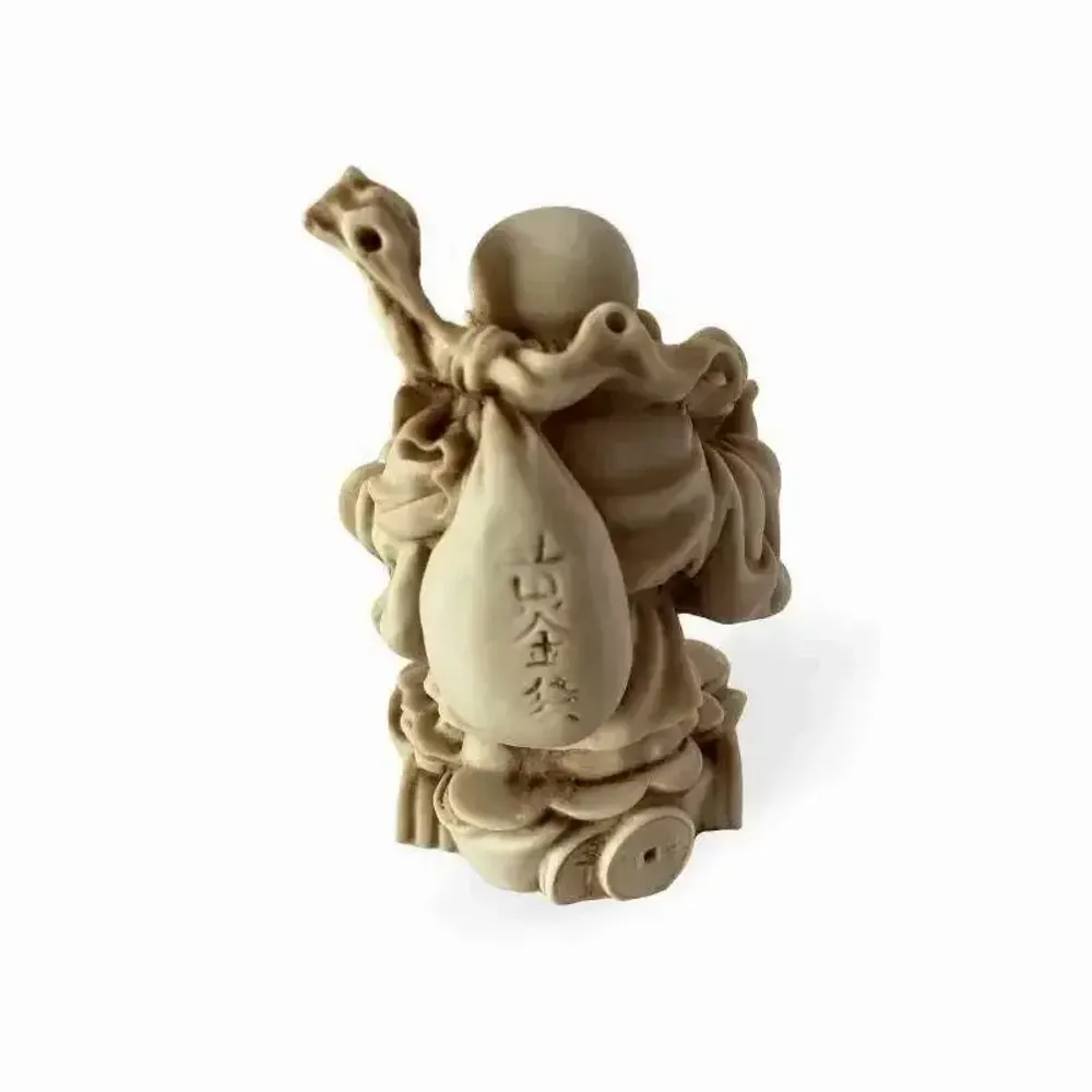 Objets de décoration - Bouddha du Bonheur en résine 12cm - ARABESK