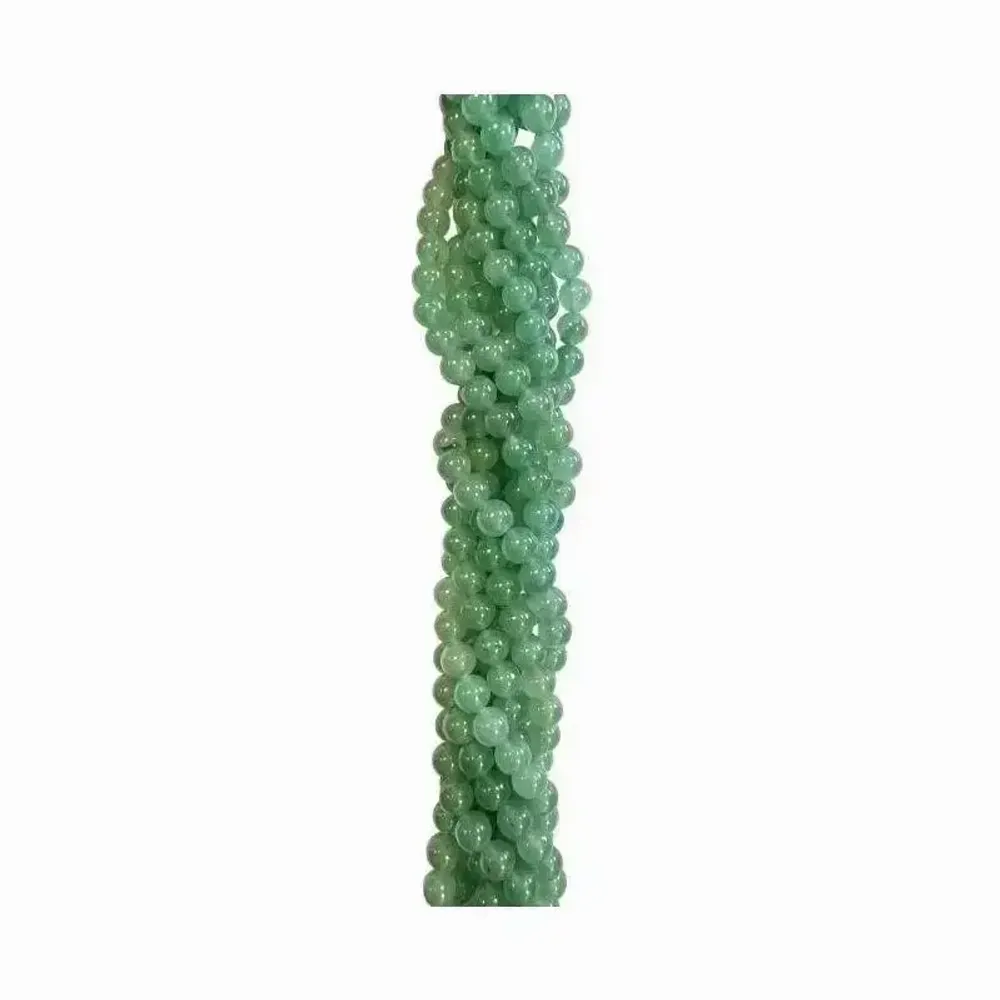 Bijoux - Aventurine verte perles 10mm sur fil 40cm - ARABESK