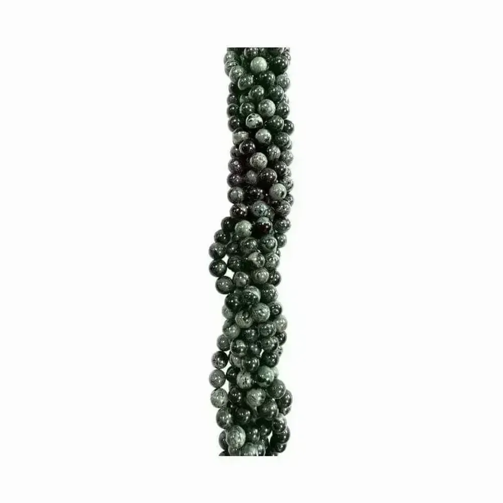 Bijoux - Jaspe Kambaba perles 6mm sur fil 40cm - ARABESK