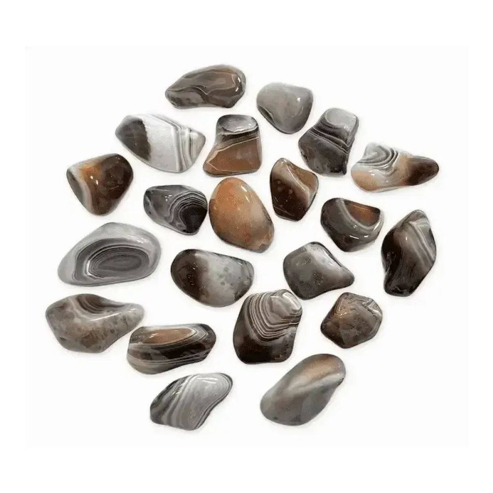 Jewelry - Agate Botswana AA tumbled stone 250g - ARABESK