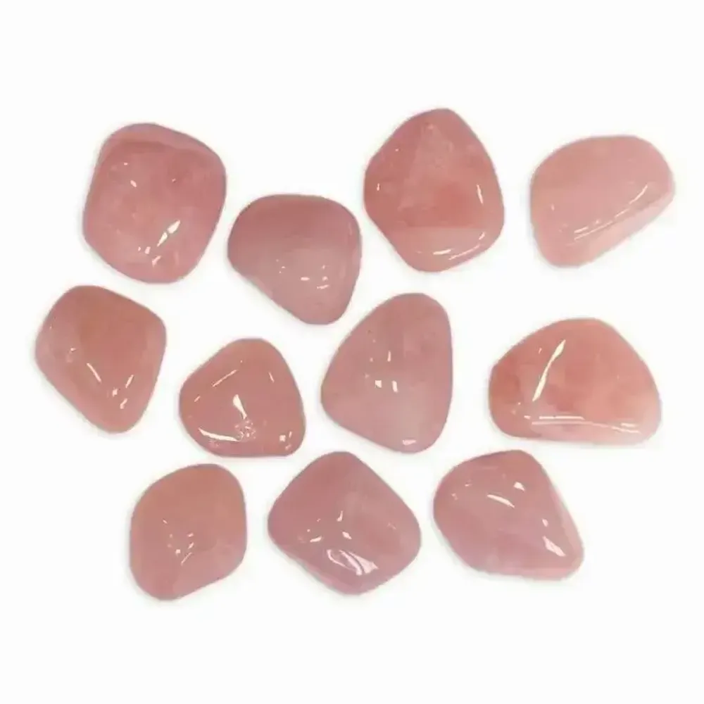 Jewelry - Rose Quartz A+ tumbled stones 250g - ARABESK