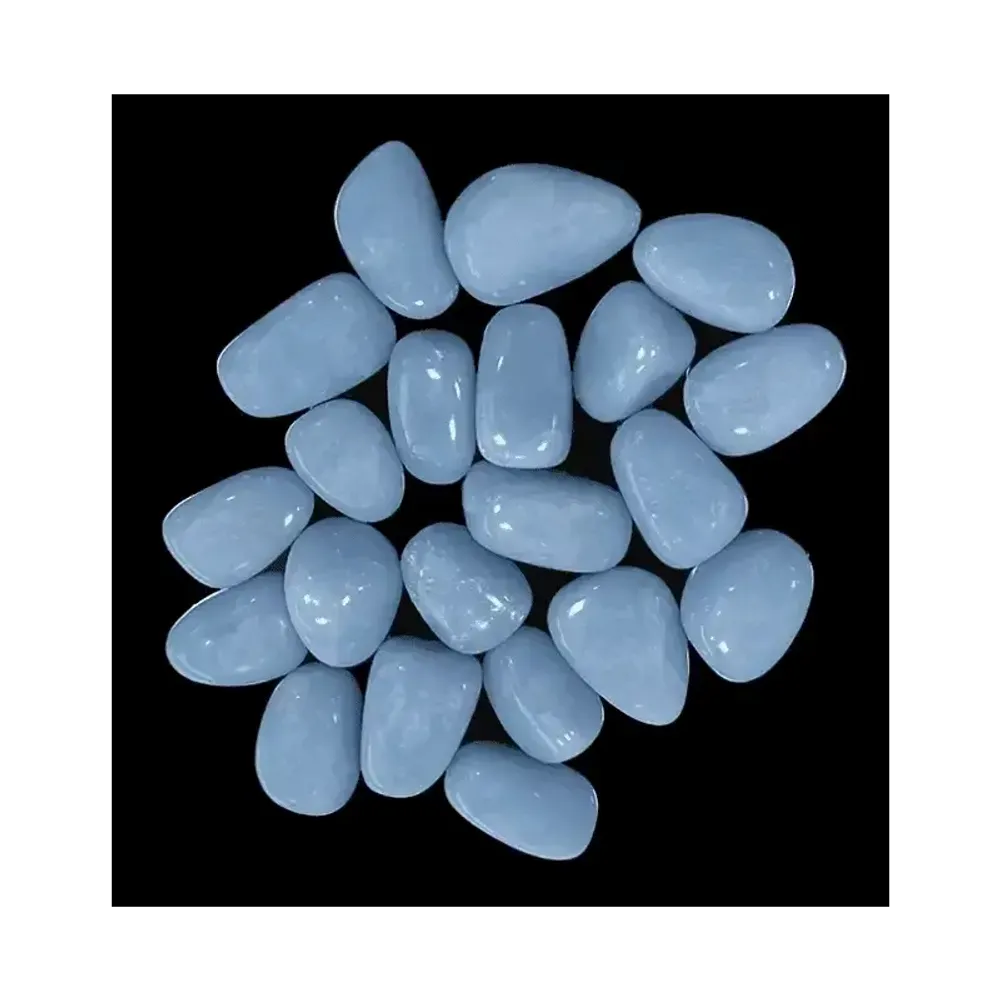 Jewelry - Angelite A tumbled stones 2-3cm 250g - ARABESK