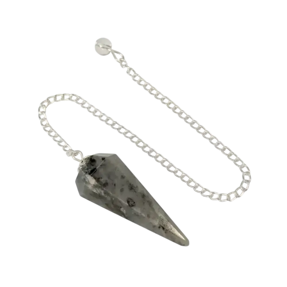 Bijoux - Pendule Sodalite conique 6 faces - ARABESK