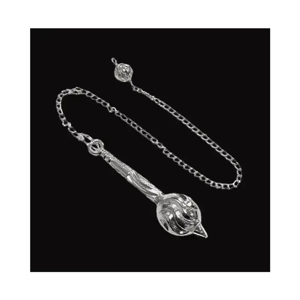 Bijoux - Pendule en laiton argenté - ARABESK