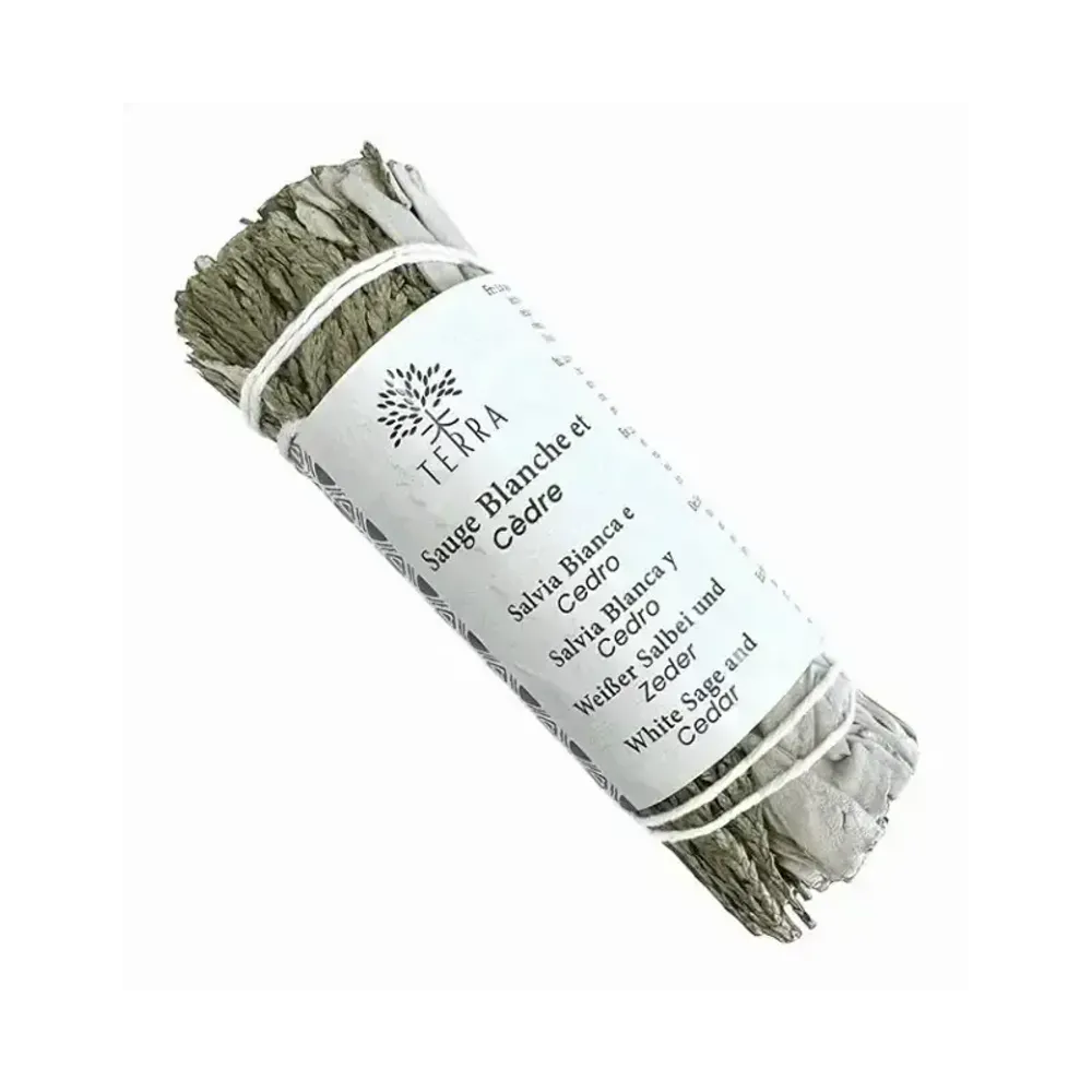 Senteurs - Sauge blanche californie & Cèdre fagot 25-30g 10cm - ARABESK
