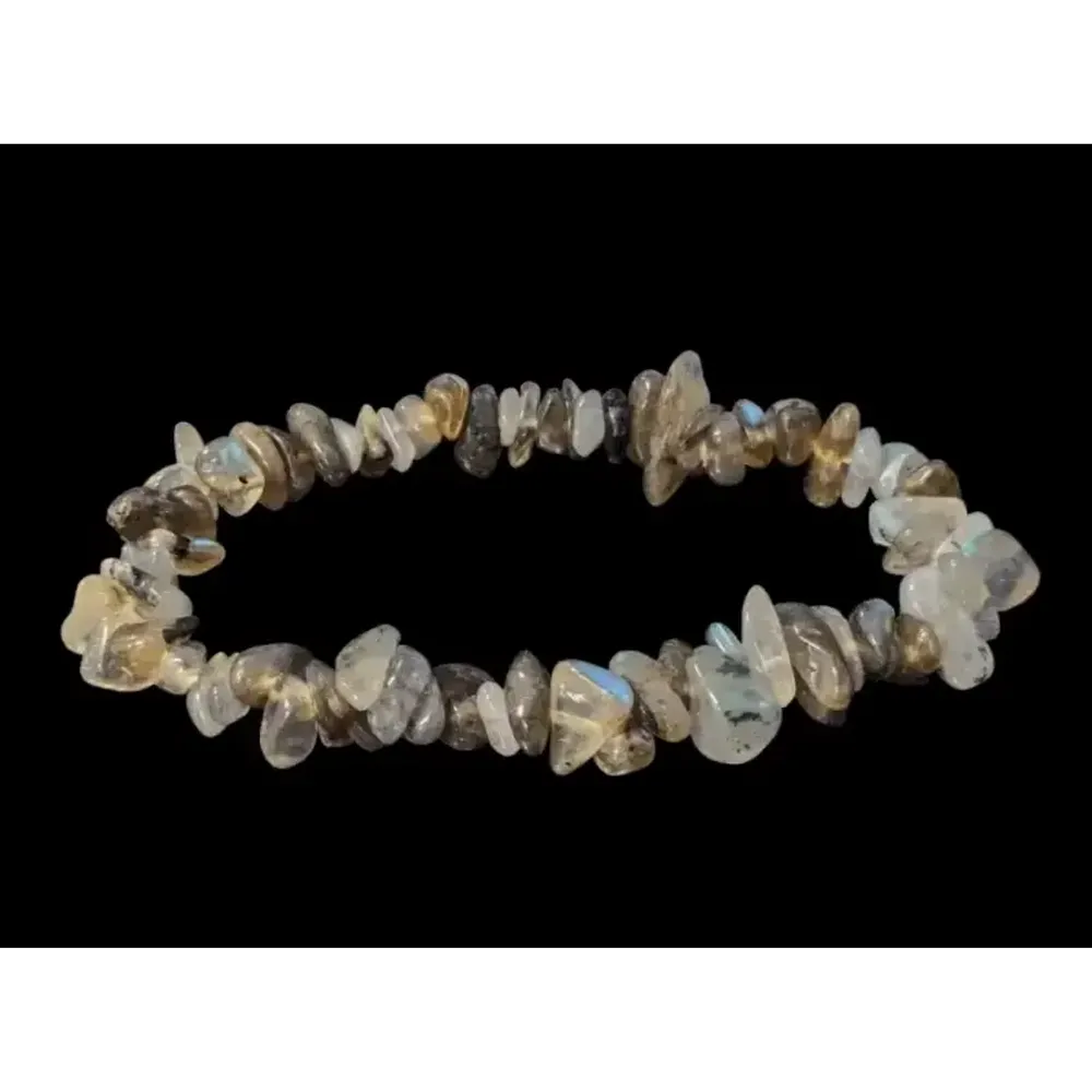 Bracelets - Bracelet Labradorite A  chips18cm - ARABESK