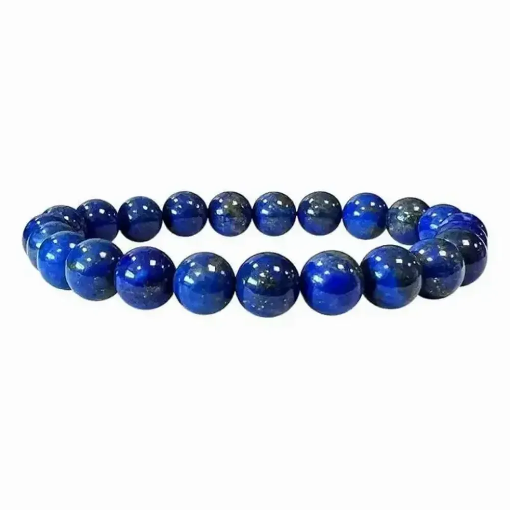 Bracelets - Bracelet Lapis Lazuli AAA perles 7.5-8.5mm - ARABESK