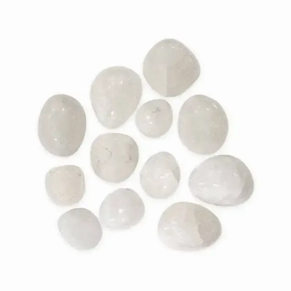 Jewelry - Rock Crystal AB tumbled stones 2-3cm 250g - ARABESK