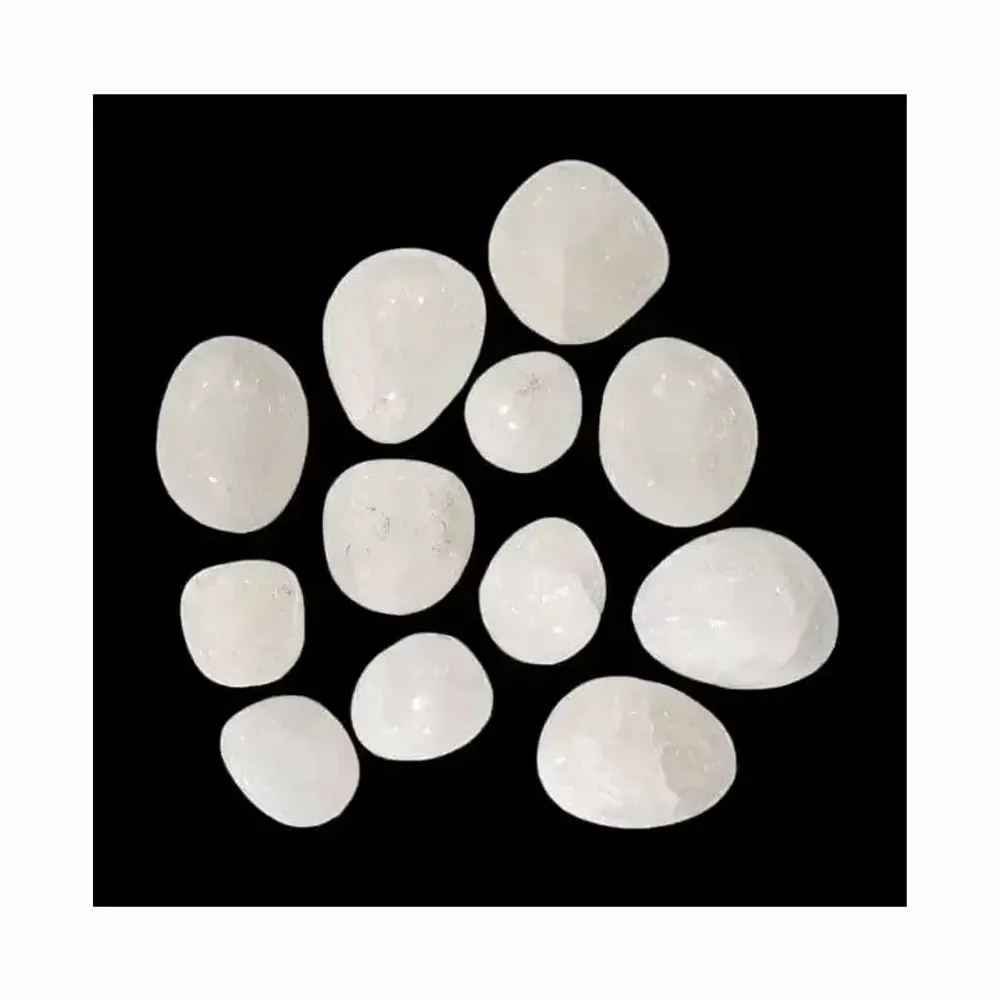 Jewelry - Rock Crystal AB tumbled stones 2-3cm 250g - ARABESK