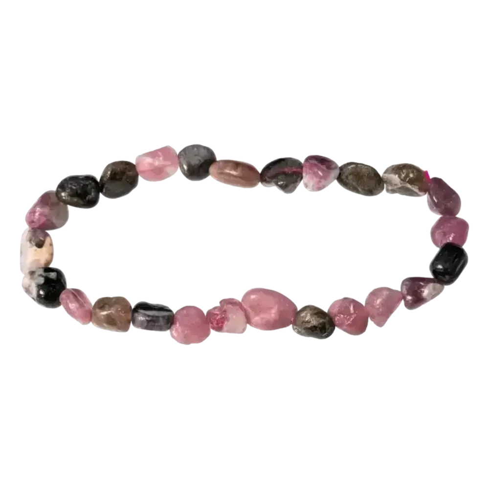 Bracelets - Multicolor Turmaline A tumbled stones bracelet - ARABESK