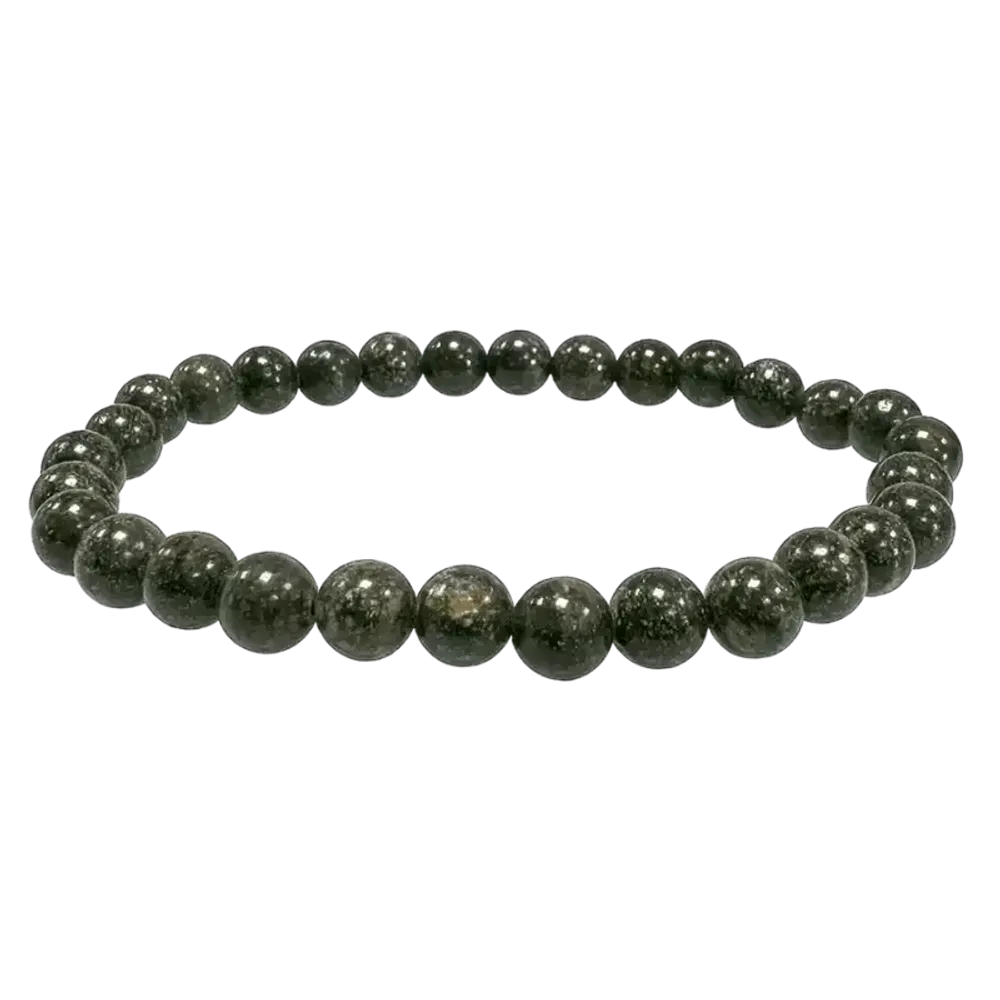 Bracelets - Serpentine Peru 6mm pearls bracelet - ARABESK