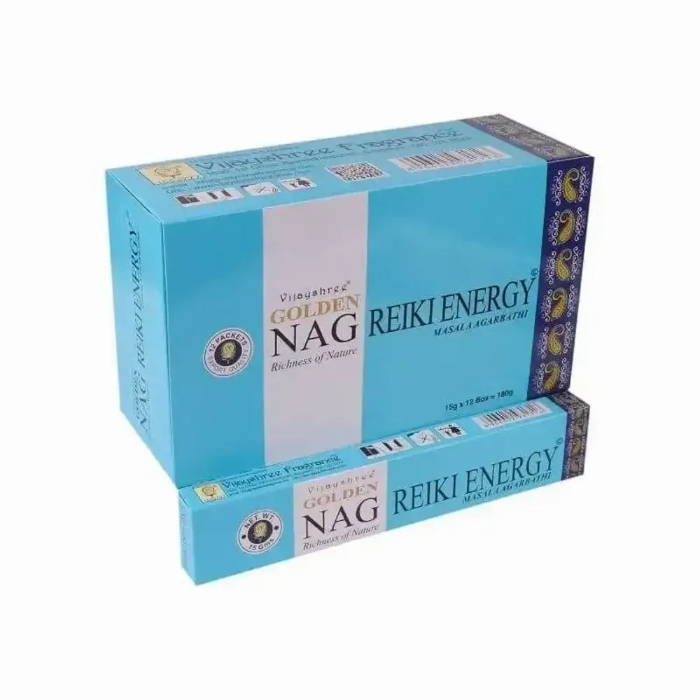 Senteurs - Encens Vijayshree Golden Nag Reiki Energy 15g - ARABESK