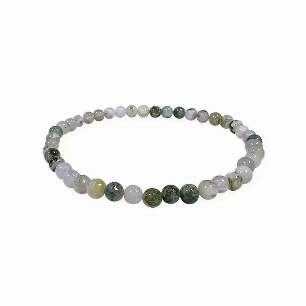 Bracelets - Bracelet Agate Arbre A perle 4mm - ARABESK