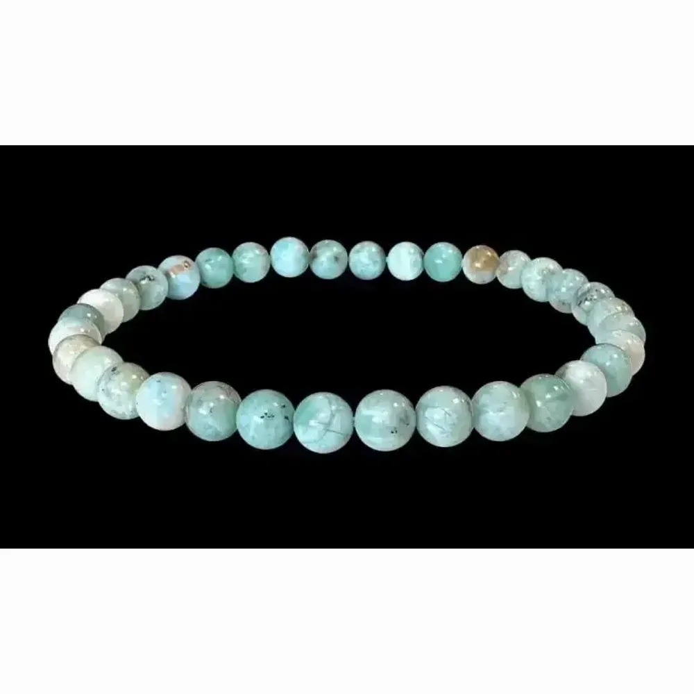 Bracelets - Bracelet Larimar AA perles 5-6mm - ARABESK