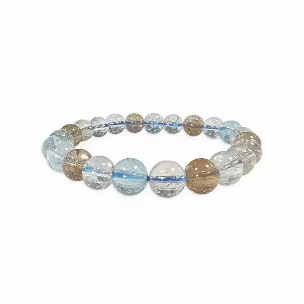 Bracelets - Bracelet Multicolored Topaz AAA pearls 8mm - ARABESK