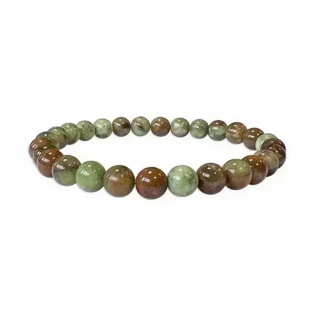 Bracelets - Bracelet Green Opal beads 6mm - ARABESK