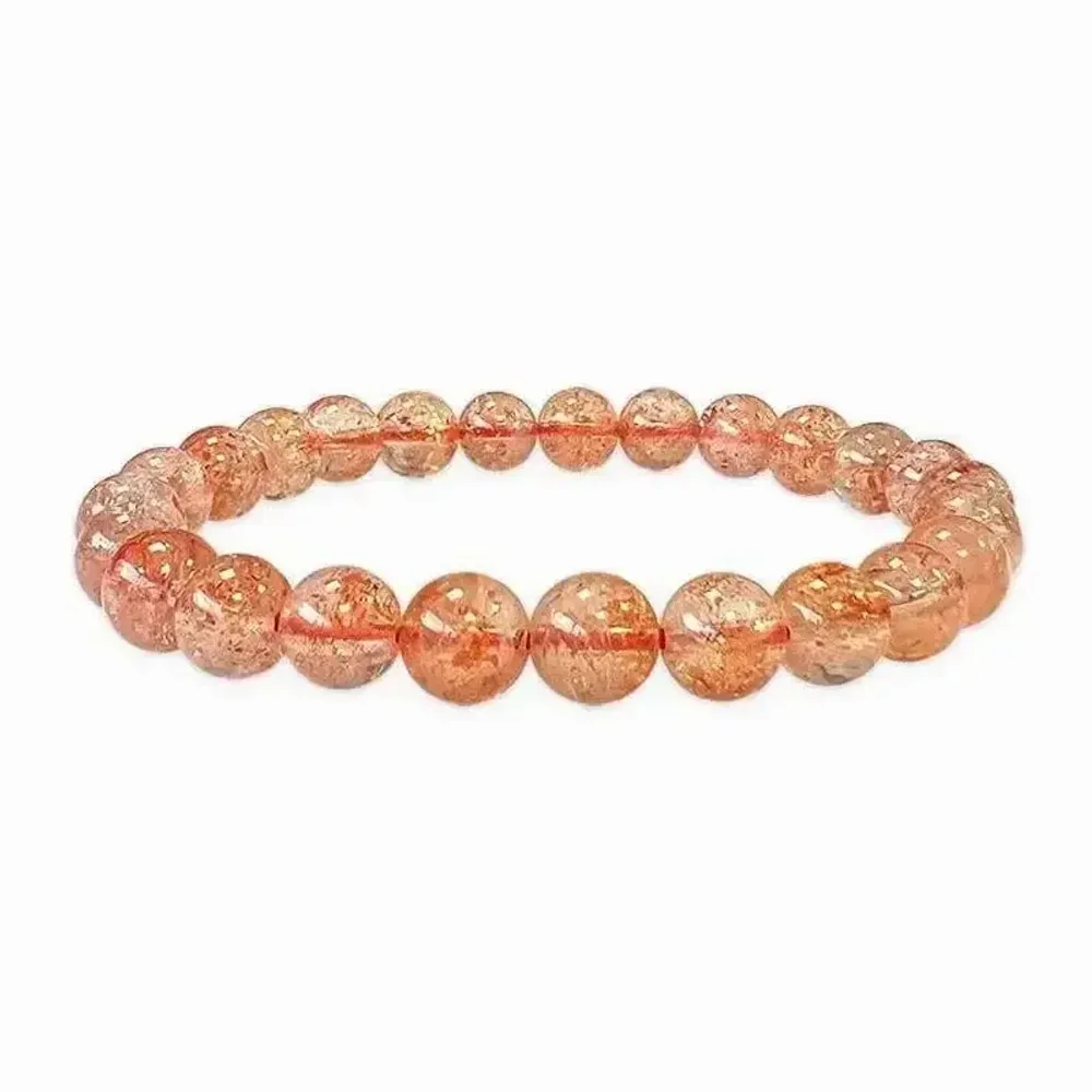 Bracelets - 7-8mm AAA Sunstone pearls bracelet - ARABESK