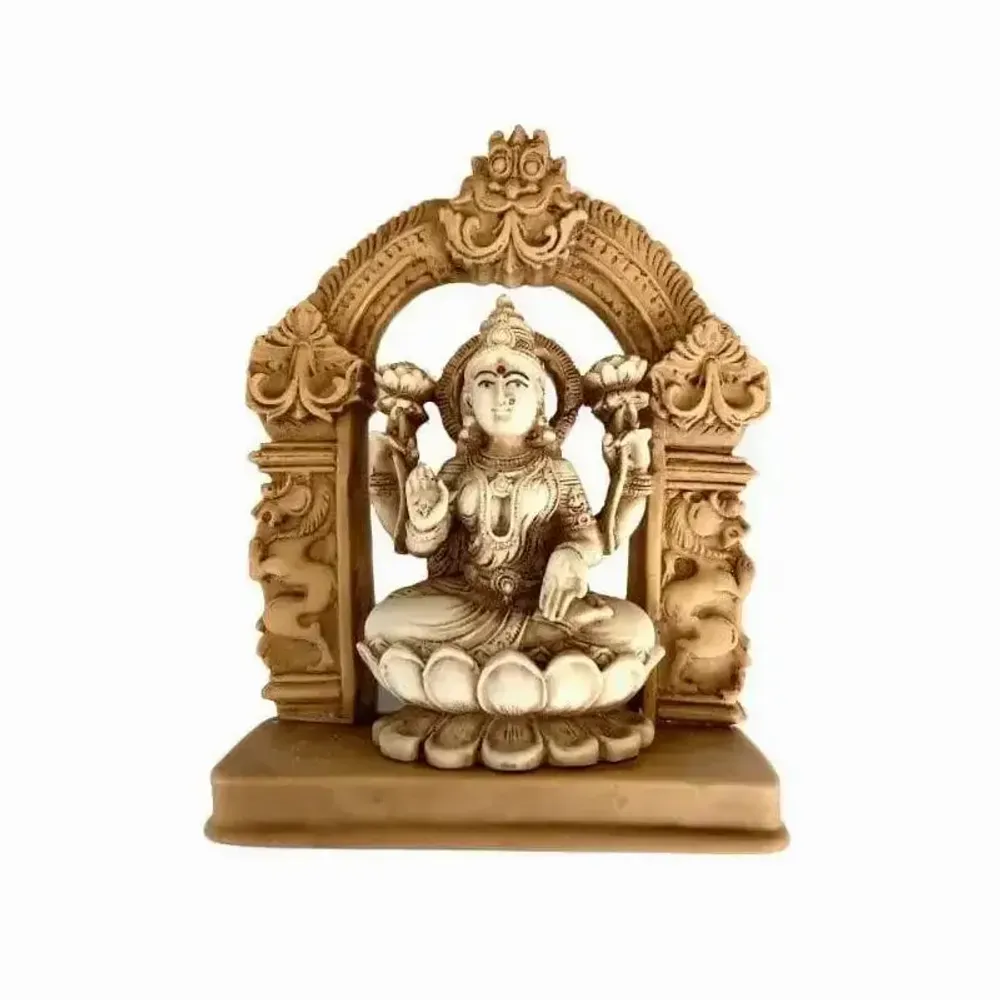 Objets de décoration - Bouddha en résine Jaune 13cm - ARABESK