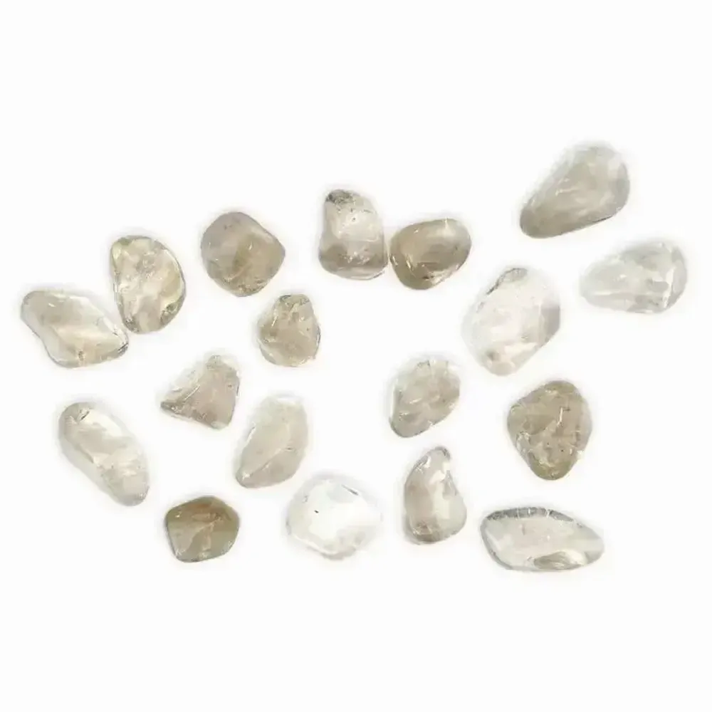 Bijoux - Cristal de Roche Fumé AB pierres roulées du Brésil 250g - ARABESK