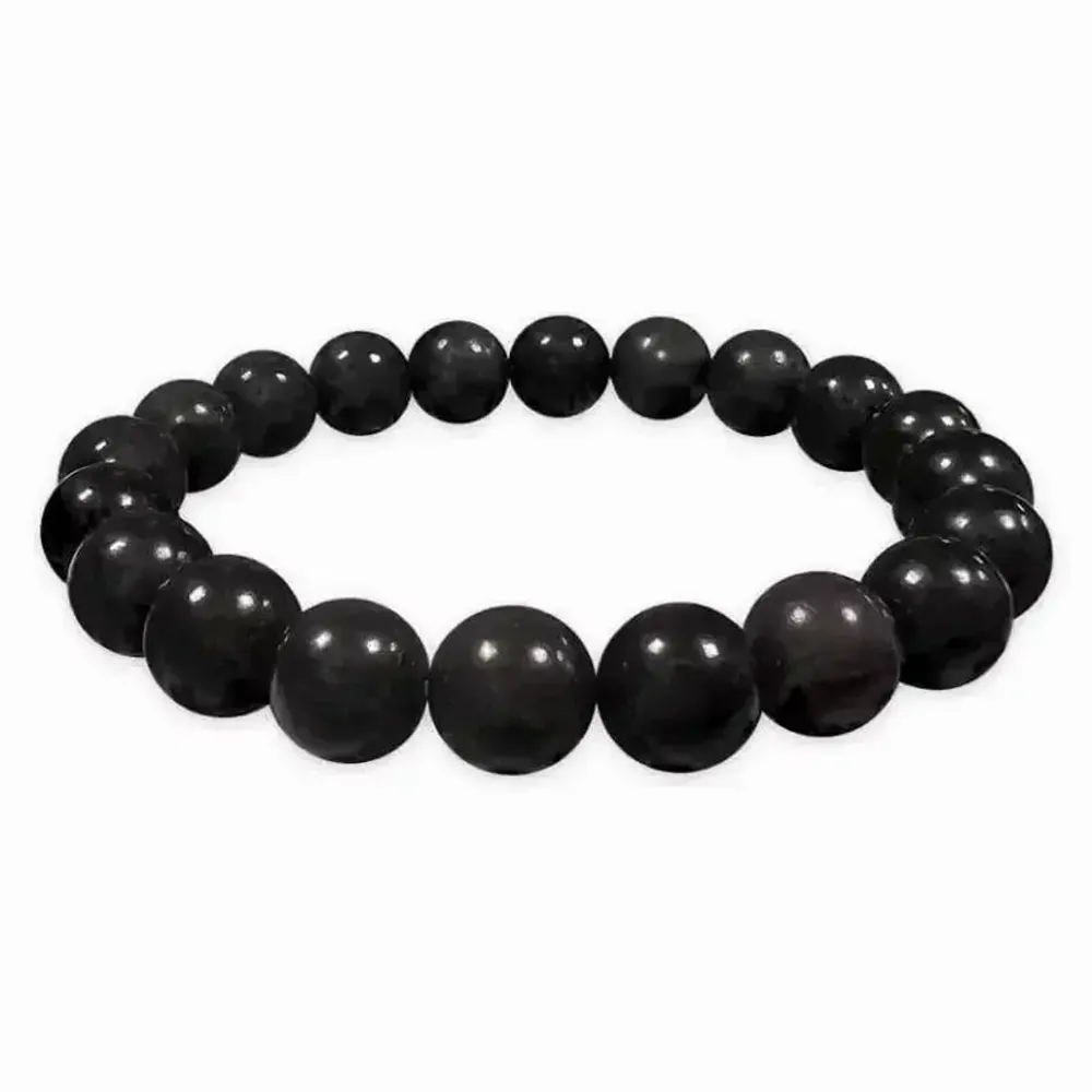 Bracelets - Bracelet Shungite A perles 10mm - ARABESK