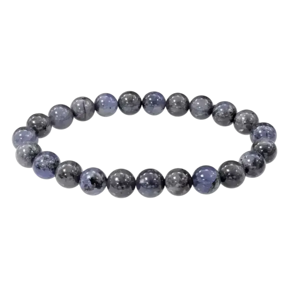 Bracelets - Bracelet Tanzanite A perles 7.5-8.5mm - ARABESK