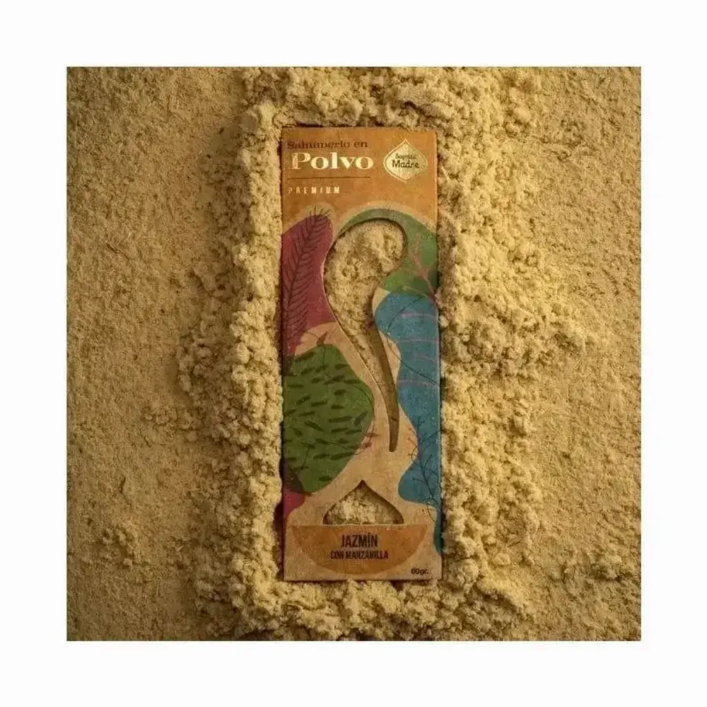 Senteurs - Sagrada Madre - Poudre d'encens au jasmin avec camomille - ARABESK