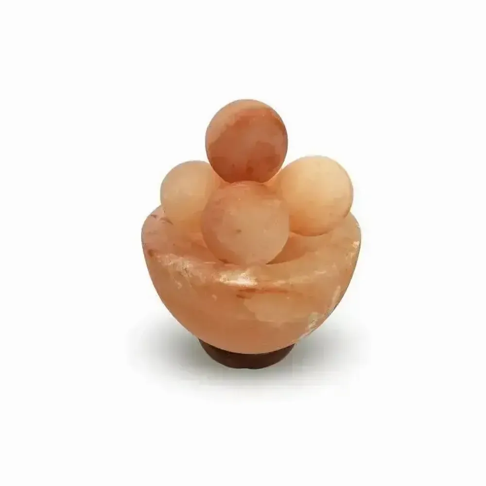 Wireless lamps - Himalayan Salt Lamp - Bowl with salt balls - ARABESK