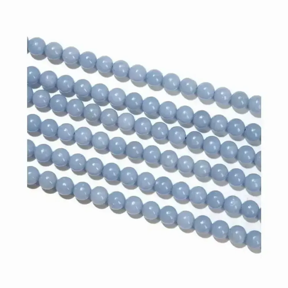 Jewelry - Angelite A 8mm pearls on string - ARABESK