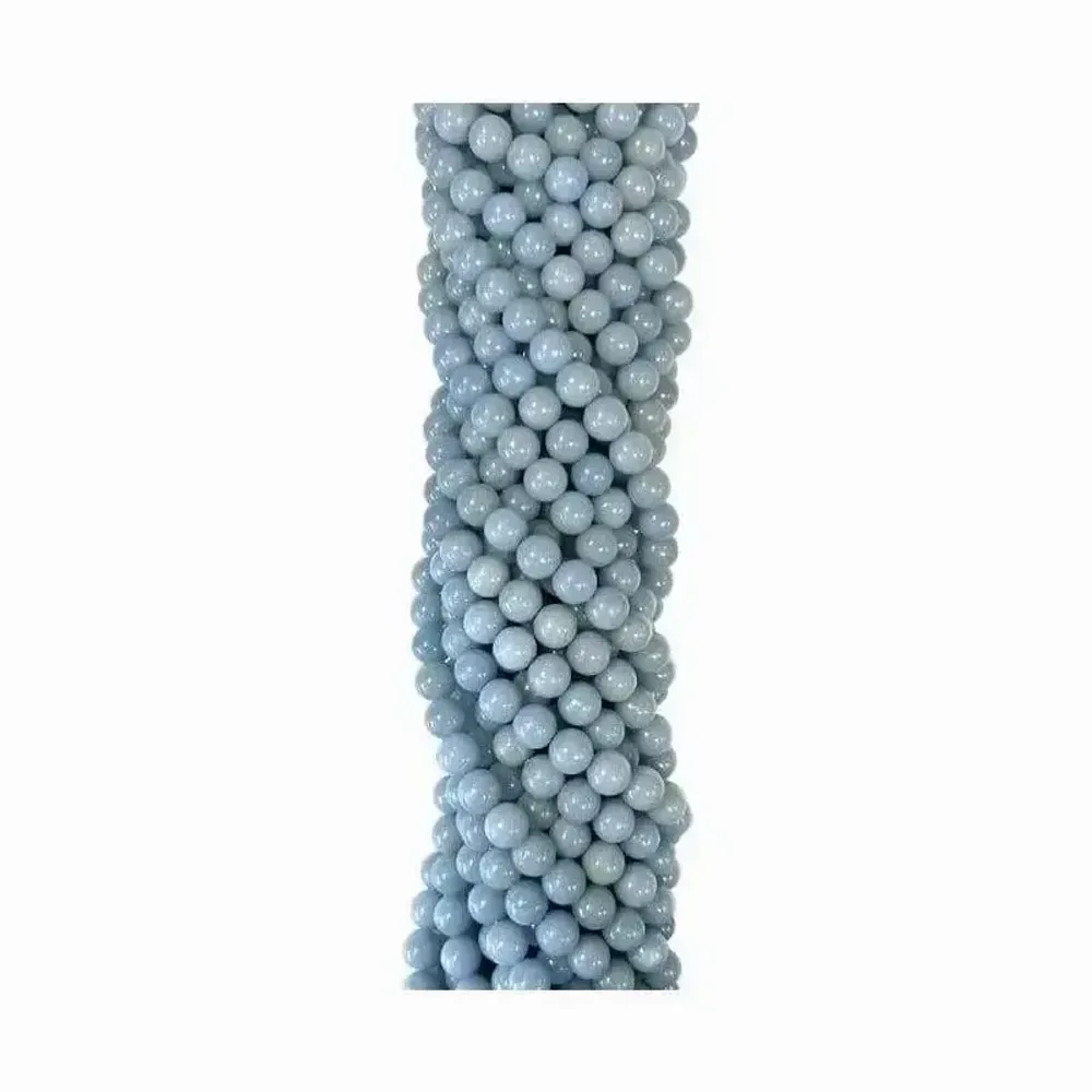 Jewelry - Angelite A 8mm pearls on string - ARABESK