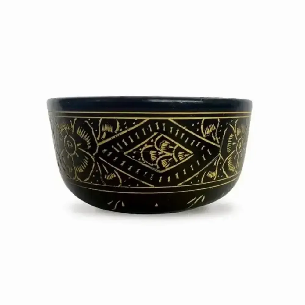 Tasses et mugs - Bol chantant tibétain en alluminium avec gravures - 15 cm - ARABESK