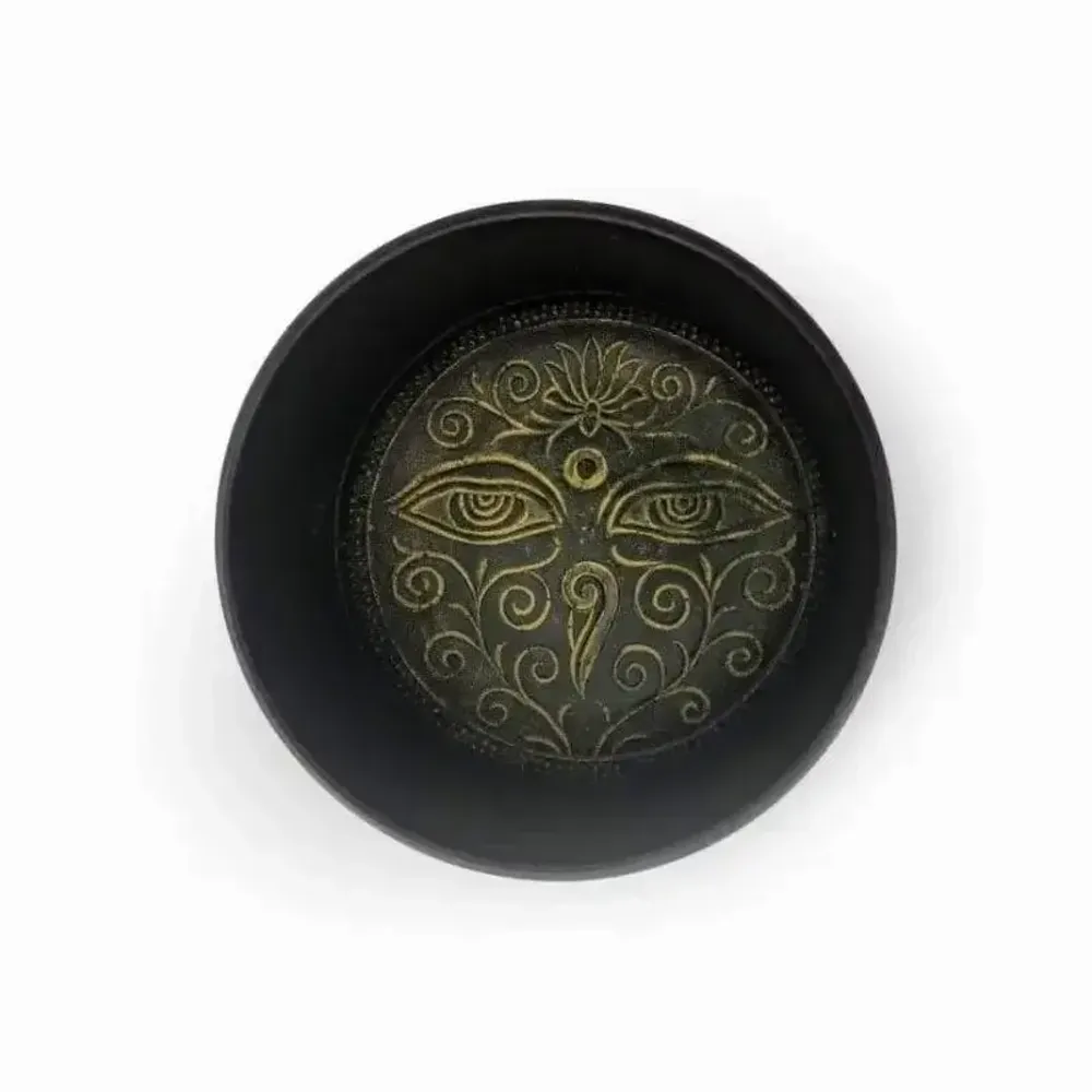 Tasses et mugs - Bol chantant tibétain en alluminium avec gravures - 15 cm - ARABESK