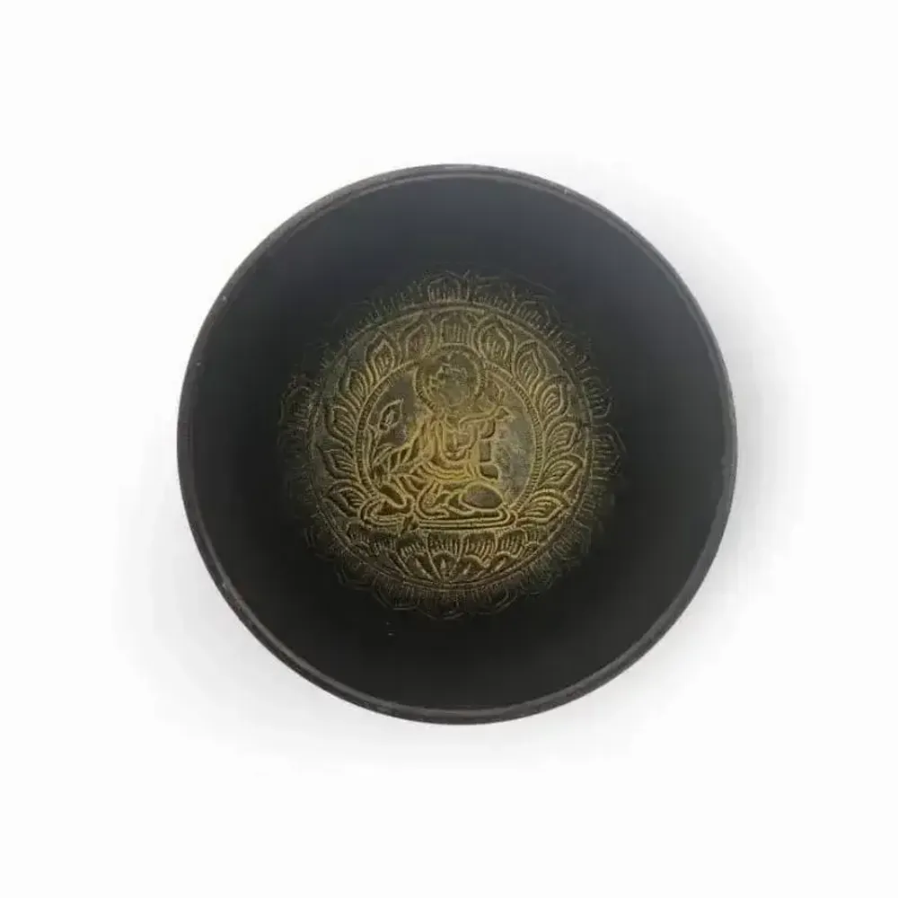 Tasses et mugs - Bol chantant tibétain en alluminium avec gravures -  16cm - ARABESK