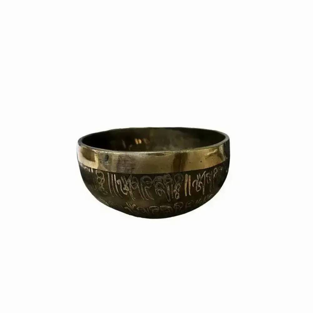 Tasses et mugs - Bol chantant tibétain avec gravures - Chakras - 14cm - ARABESK