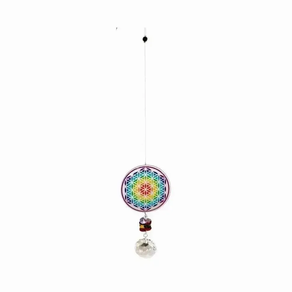 Decorative objects - Crystal Mandala/ 7 Chakras 45cm - ARABESK