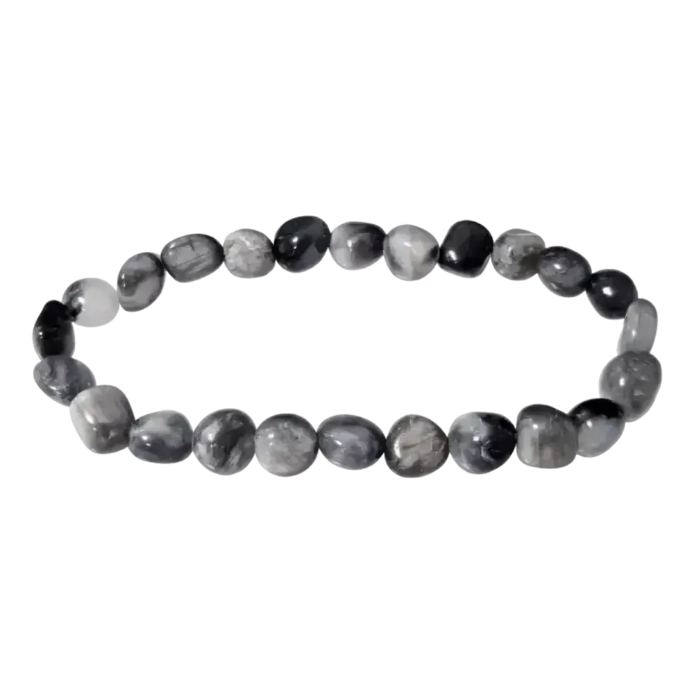 Bracelets - Bracelet Tourmaline Oeil de de Chat A pierres roulées - ARABESK