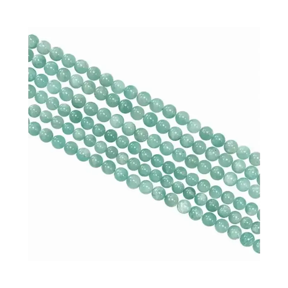 Bijoux - Amazonite Chine AA perles 6mm sur fil 40cm - ARABESK
