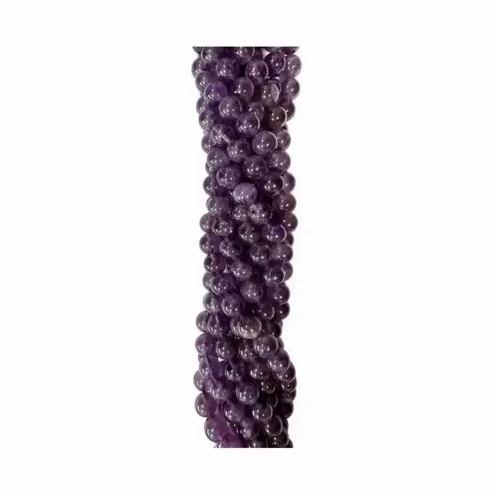 Jewelry - Amethyst Uruguay A beads 6.5mm on 40cm wire - ARABESK
