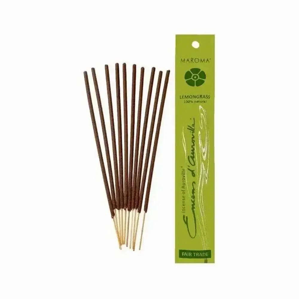 Scents - Auroville Lemon Grass Incense 5x 10 Sticks - ARABESK