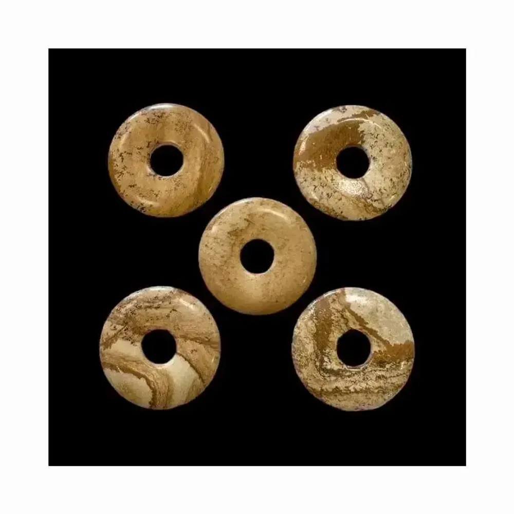 Jewelry - Donut Picture Jasper A 3cm x5 - ARABESK