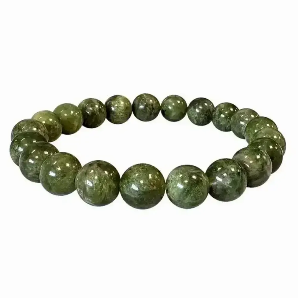 Bracelets - Bracelet Diopside Vert AA perles 9-10mm - ARABESK