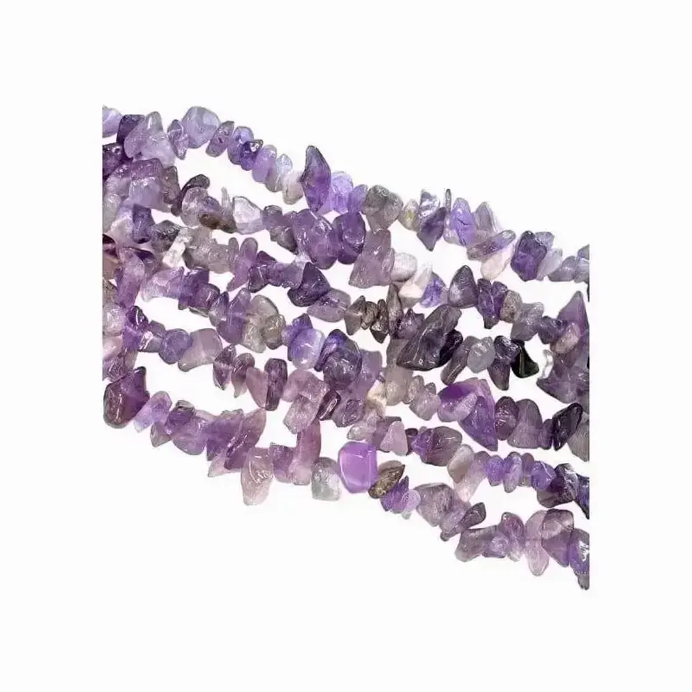 Jewelry - Amethyst A chips 5-8mm on a 80cm thread - ARABESK